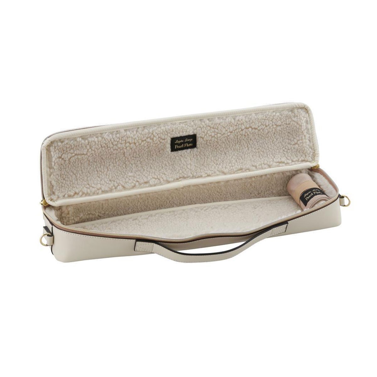 Pearl Flute / フルートケースカバー グレージュxアイボリー LL Pearl Flute / フルートケースカバー グレージュxアイボリー LL