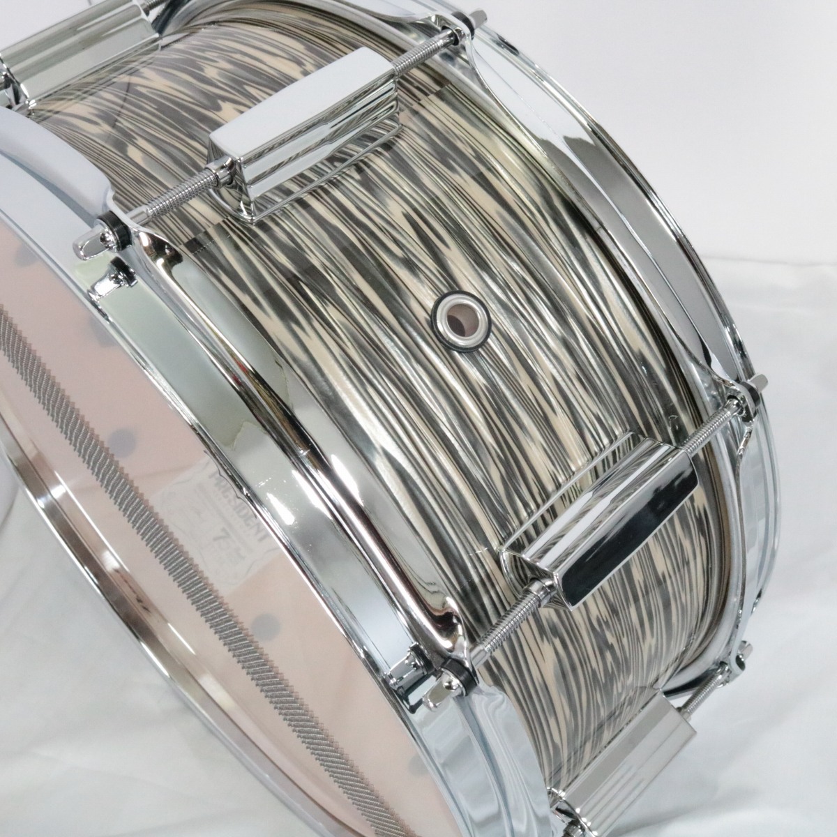多様な President Pearl Series スネアドラム デザートリップル 768 Psd1455se C Deluxe スネア Labelians Fr