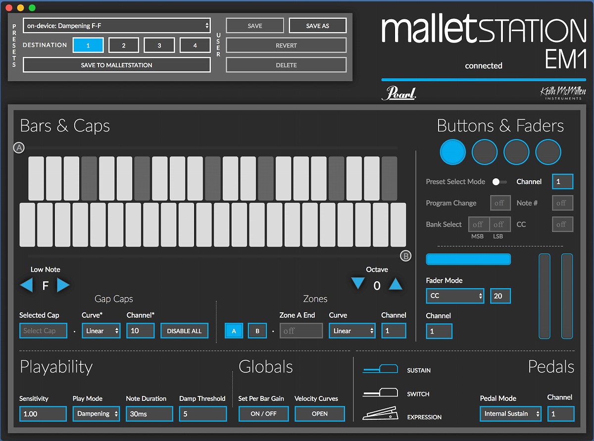 Pearl パール / Mallet Keyboard Controller mallet STATION
