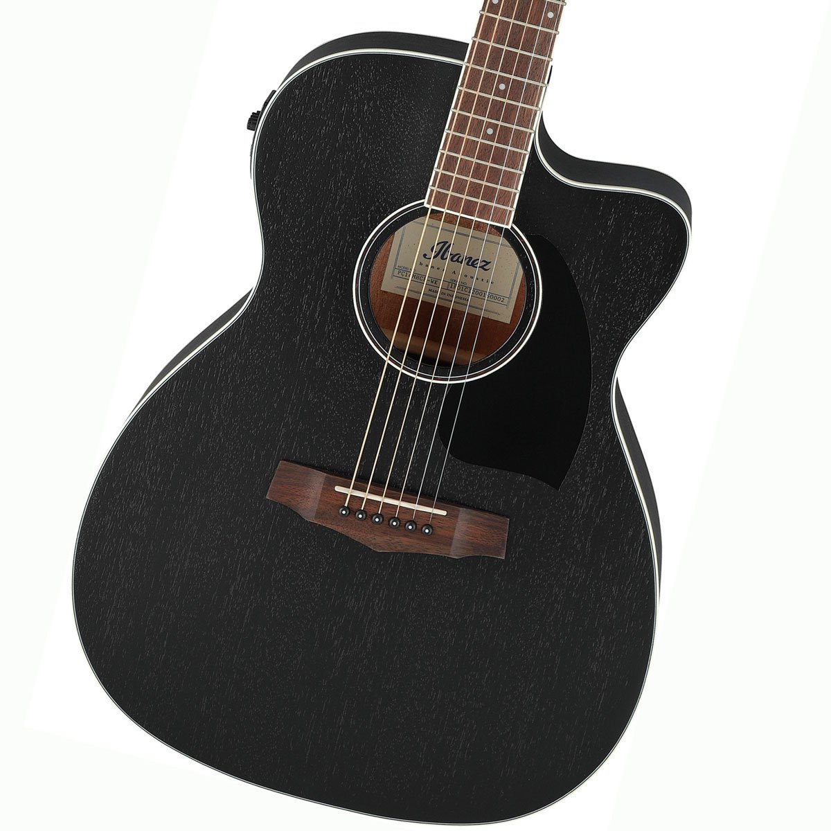 Ibanez PC14MHCE-WK (Weathered Black) アイバニーズ エレアコ アコギ PC14MHCE イシバシ楽器