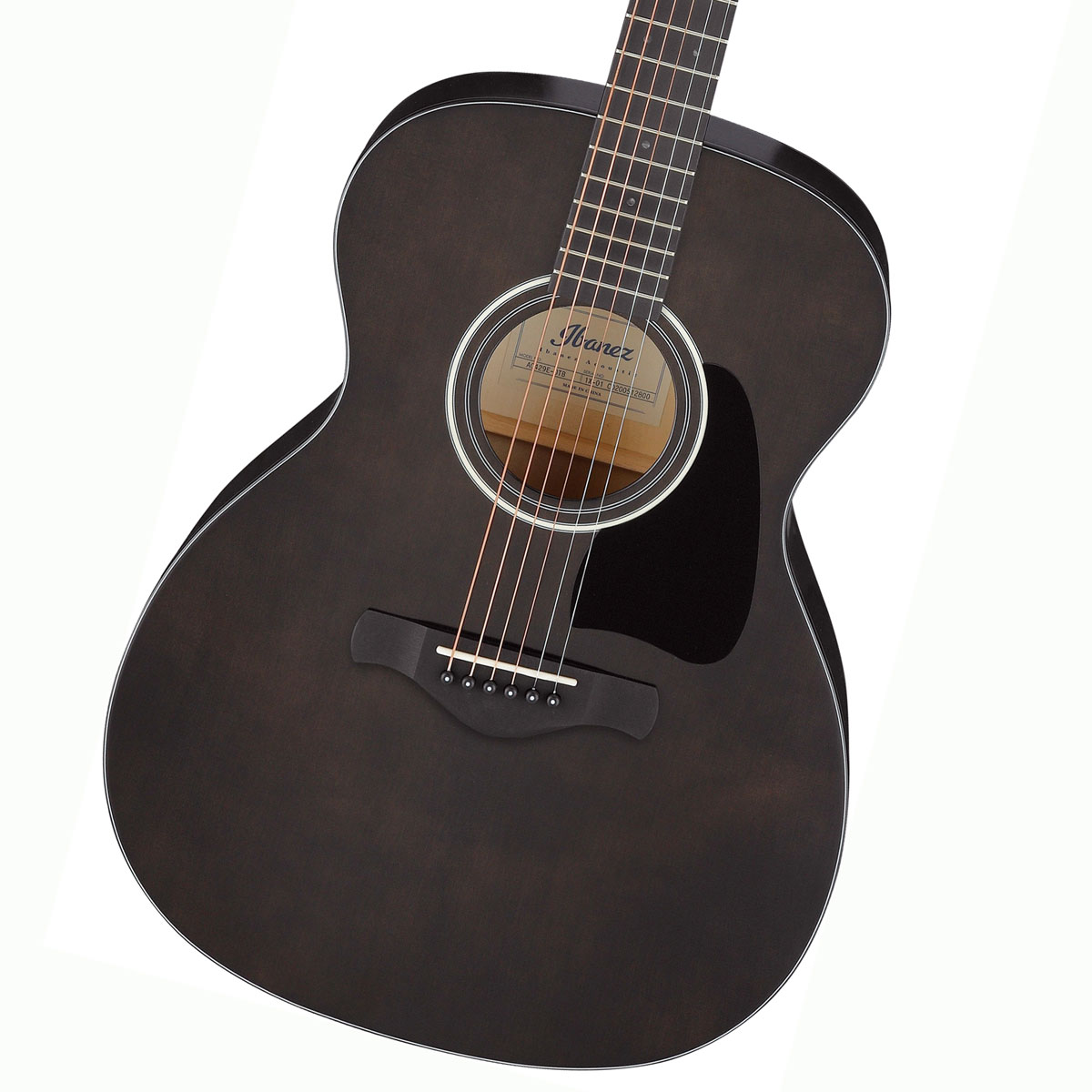 Ibanez / AC429E-OTB (Open Pore Transparent Black Semi Gloss