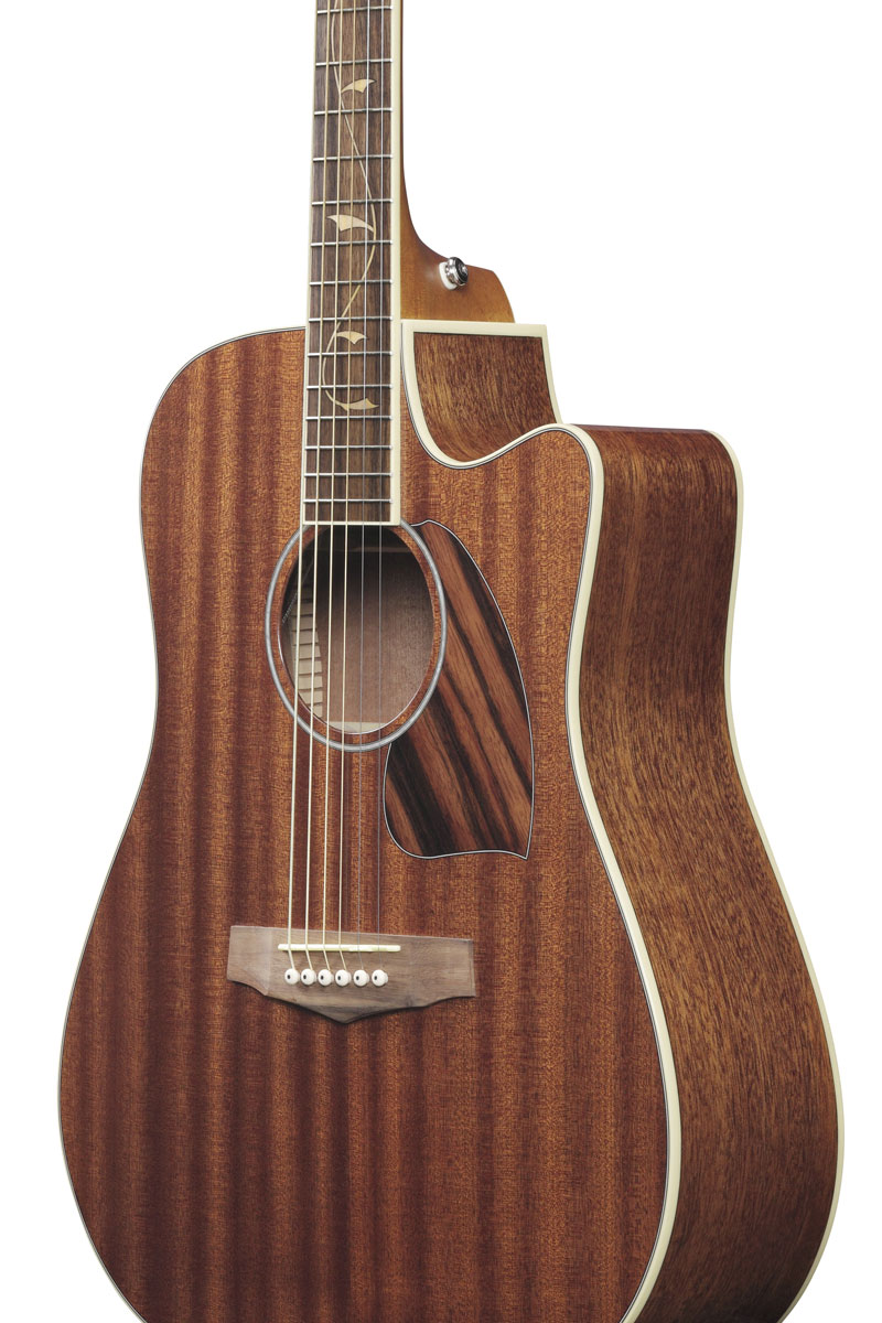 本物 Ibanez 点てる アイバニーズ PC33MHCE-NMH エレアコ カッタウェイ ギター