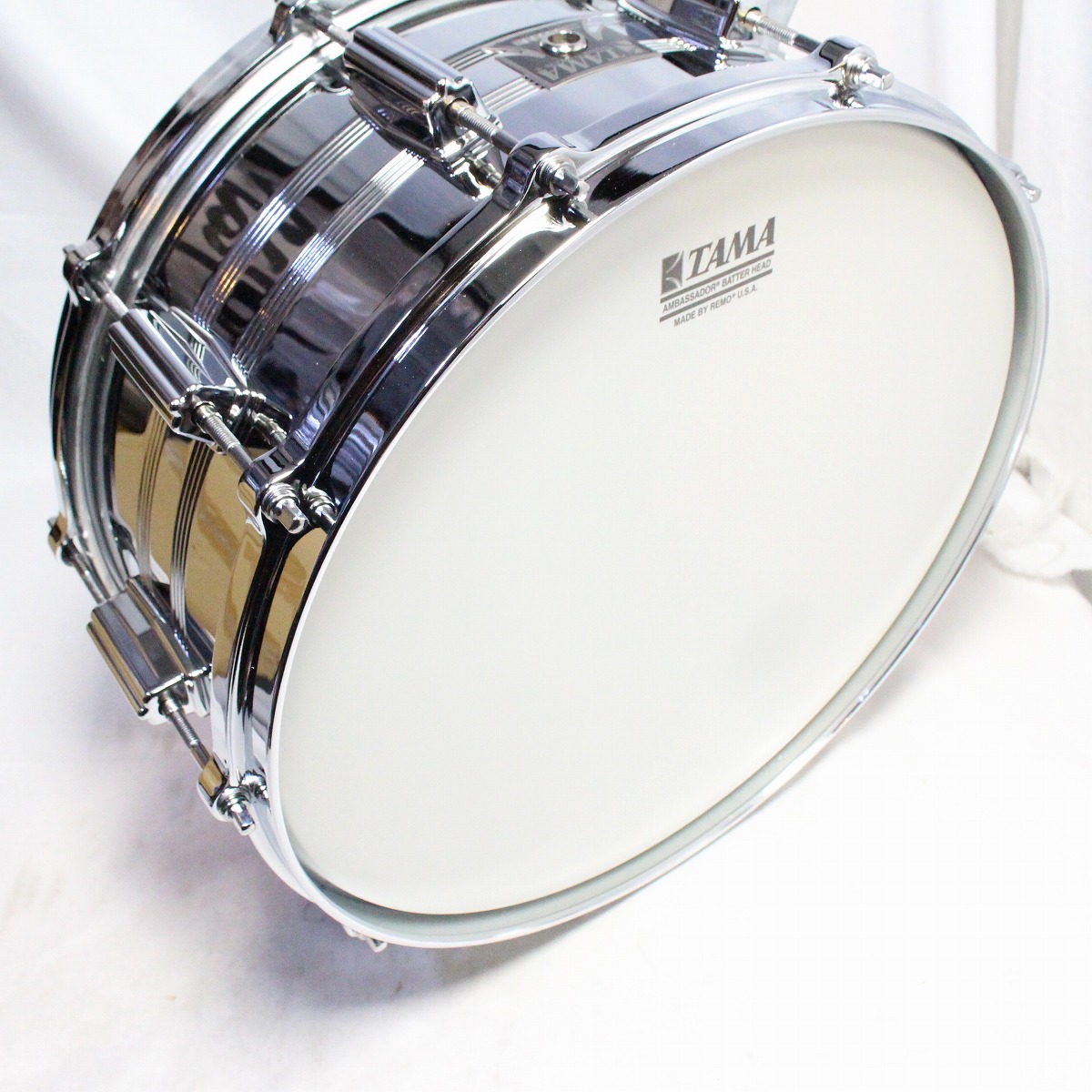 スネアドラム スチール TAMA TAMA スネア 14×6.5 スチールシェル （TAMA Mastercraft Snare
