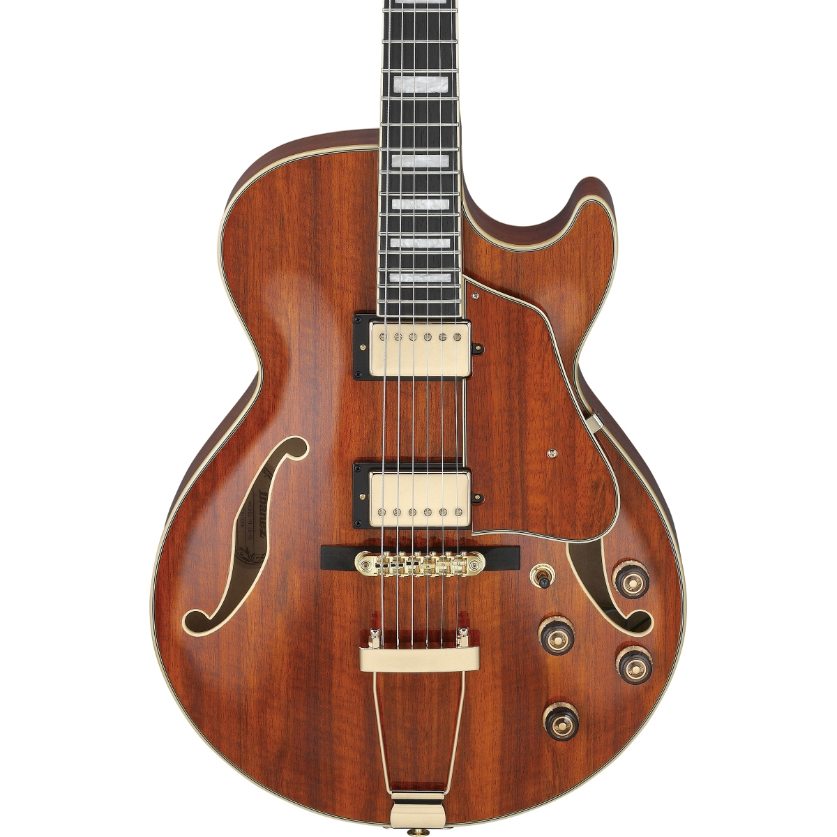 Ibanez フルアコ Ibanez AG95QA DBS (Dark Brown Sunburst) フルアコギター