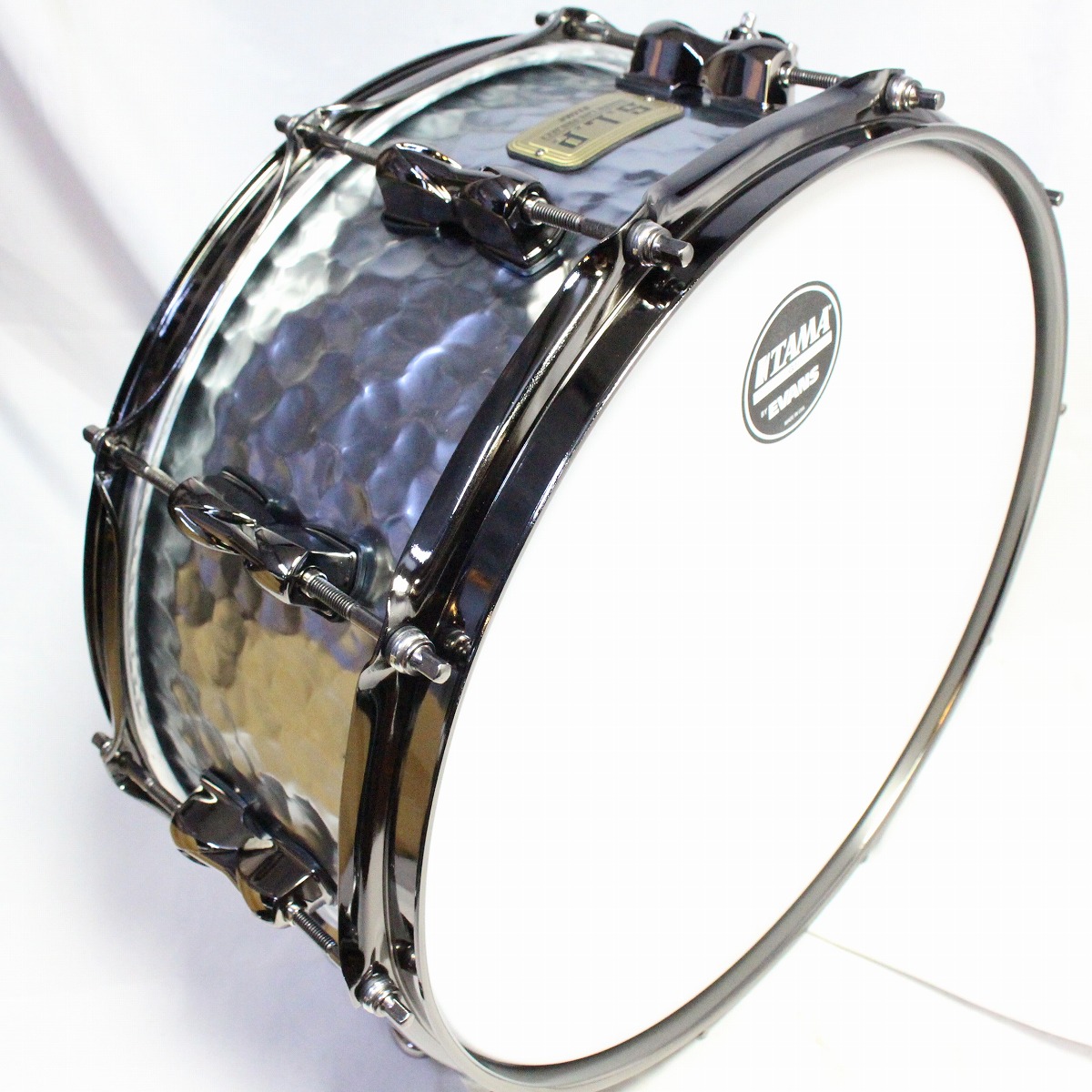 タマ ハンマード ソリッド アルミ スネア ドラム TAMA (タマ) S.L.P. シリーズ スネアドラム 14” x 6” ハンマード