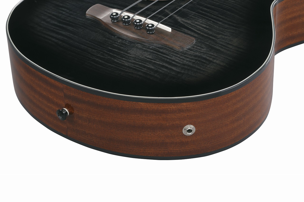 ibanez AEGB20E アイバニーズ　エレアコベース Ibanez（アイバニーズ）からウッドサムレストやエルボーコンター