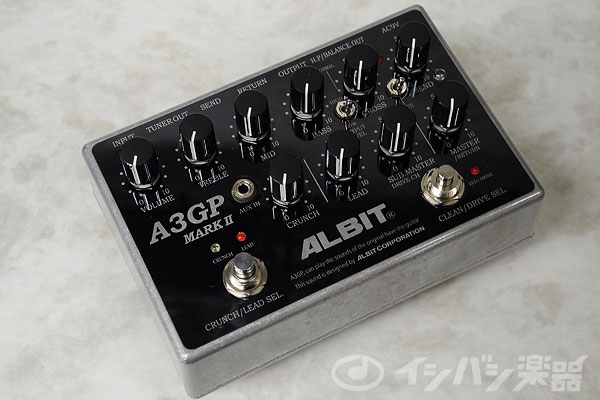 ALBIT A3GP mark2 ギタープリアンプ Amazon | ALBIT GUITAR PRE-AMP (TUBE MODEL) ギタープリアンプ