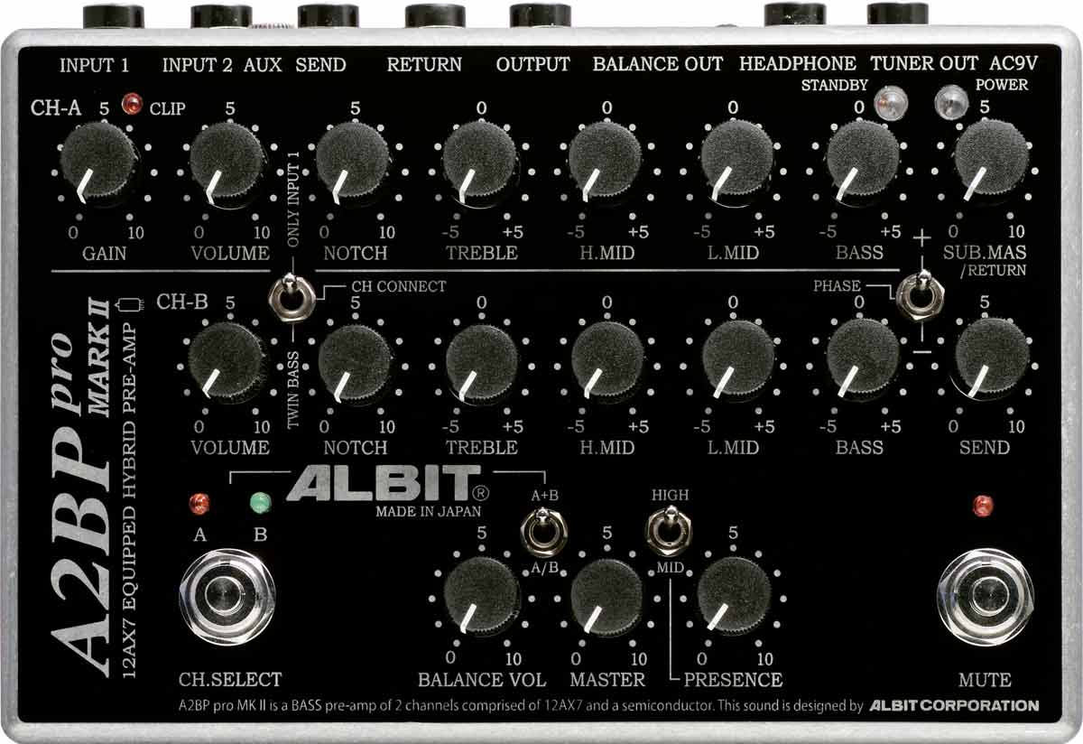 ALBIT BASS PRE-AMP A2BP pro