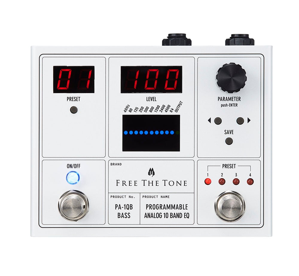 FREE THE TONE / PA-1QB PROGRAMMABLE ANALOG 10 BAND EQ ベース用 ...