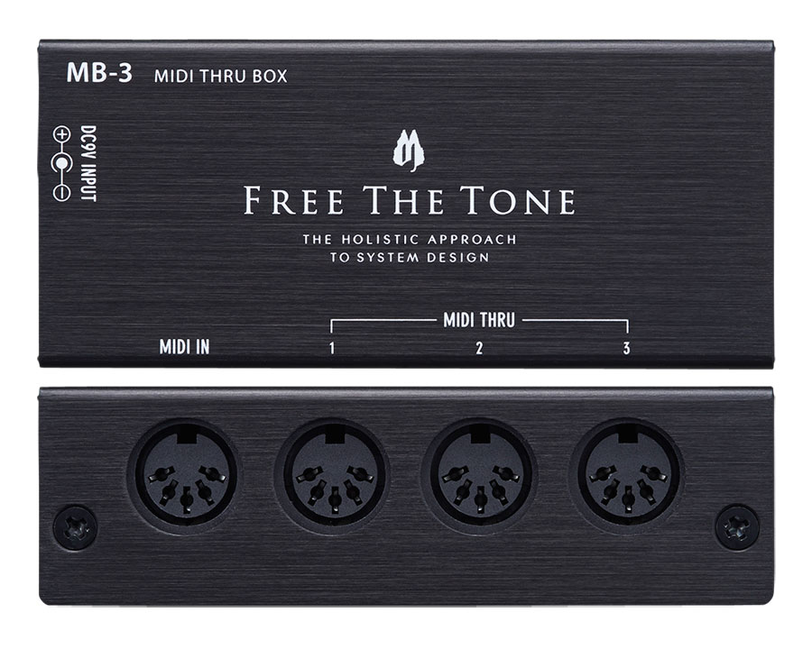 ギター FREE THE TONE MIDI THRU BOX MB-3 FREE THE TONE / MB-3 MIDI THRU BOX | イシバシ楽器