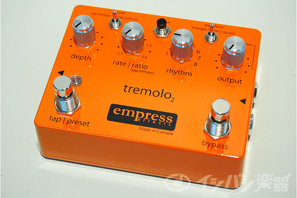 Empress tremolo2 ギターエフェクター Support - Tremolo2 – Empress Effects Inc.