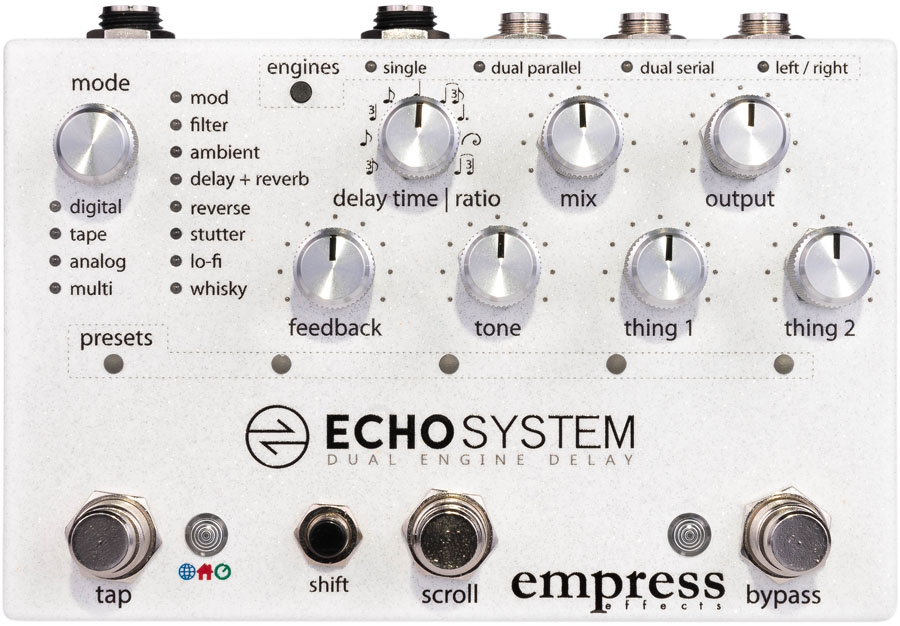 Empress Echosystem Dual Engine Delay