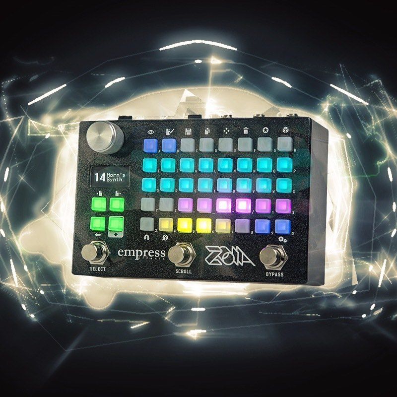 Empress Effects / ZOIA modular pedal systemy エンプレス