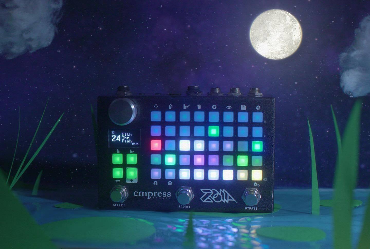 （未使用、開梱済）エンプレスエフェクト 　ZOIAモジュラーペダルシステム empress effects ZOIA ゾイア モジュラーシステム モジュラー