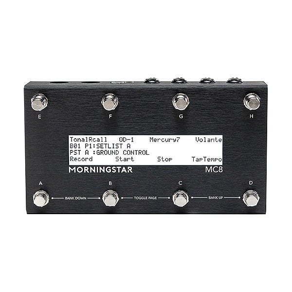 Morningstar FX / MC8 Fully Programmable MIDI Controller MIDIフットコントローラー