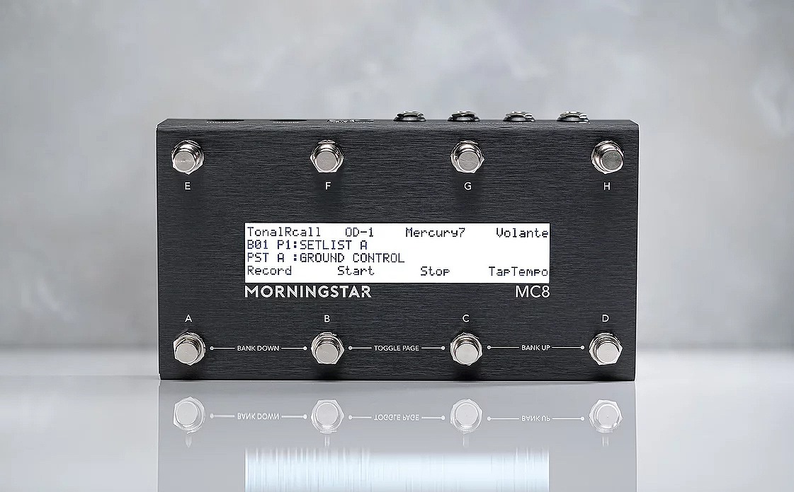 Morningstar FX / MC8 Fully Programmable MIDI Controller MIDIフット 
