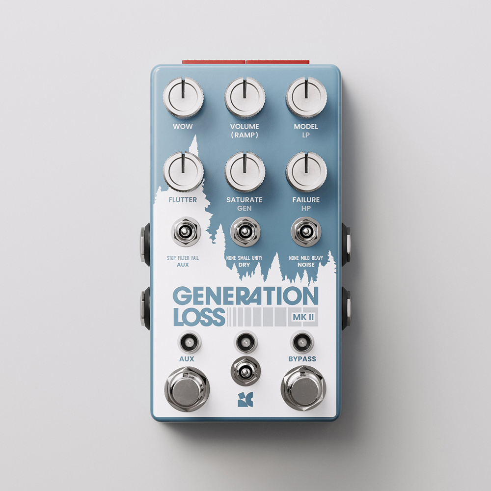 28952円 1周年記念イベントが Chase Bliss Generation Loss MKII VHS Duplicator テープシミュレーター 《予約注文 初回分完売につき次回入荷分 納期未定 予約受付中》
