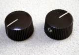 Montreux / Fender Amp style knob brown (2)(1052)