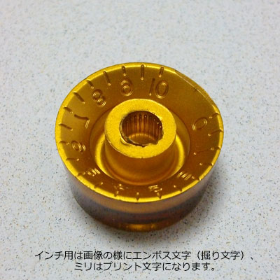 Montreux / Inch Speed Knob Gold (1360) モントルー