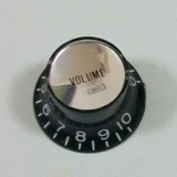 Montreux / 8241 Inch Reflector Knob Volume Black  ܥ塼Υ