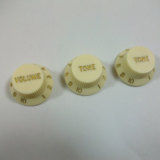 Montreux / Strat 1V2T knob set Worn Yellow (8573) Υ ȥ롼