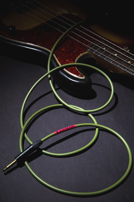 ギターシールド 3M S-S ギターケーブル プラグ ベース シールド 高耐久ナイロン 断線しにくい 楽器用ケーブル ベース キーボード アンプ ドラム対応 (3MS-S)