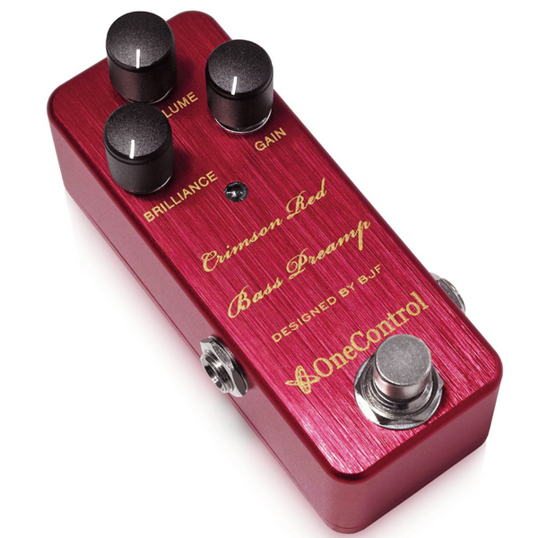 One Control ワンコントロール / Crimson Red Bass Preamp
