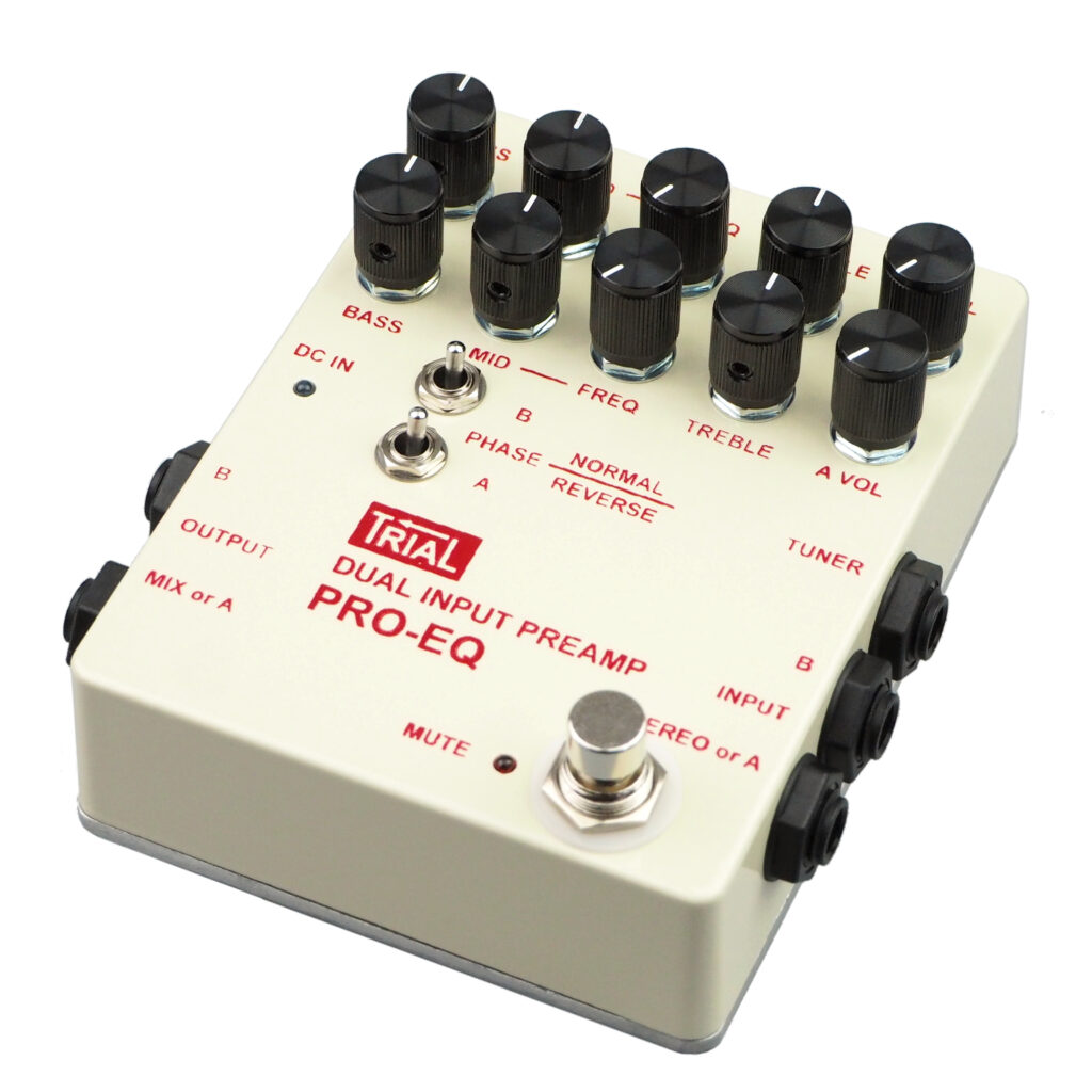 TRIAL / DUAL INPUT PREAMP PRO-EQ ミキサープリアンプ