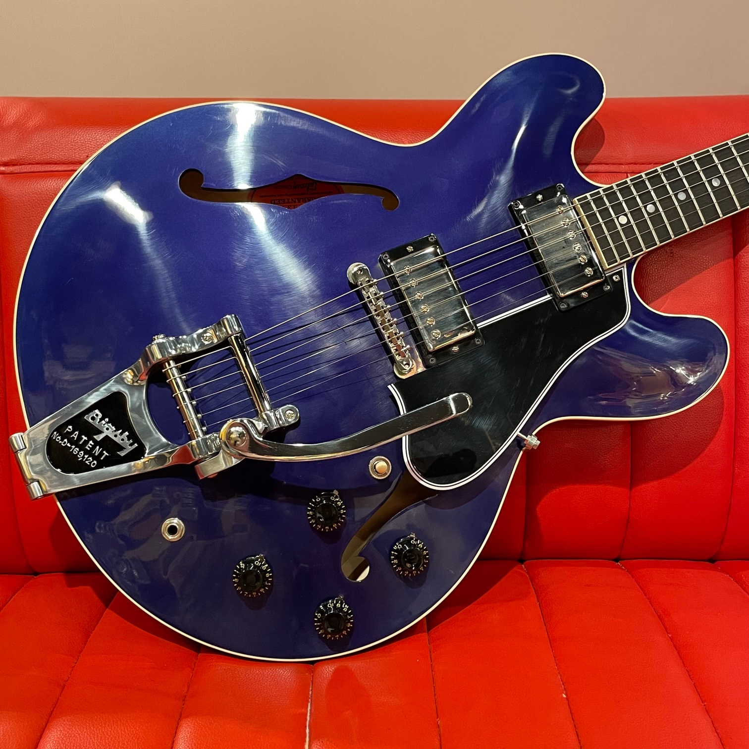 Gibson Custom Shop 1959 ES-335 Reissue VOS Bigsby Candy Apple Blue【S/N  A930379】 イシバシ楽器