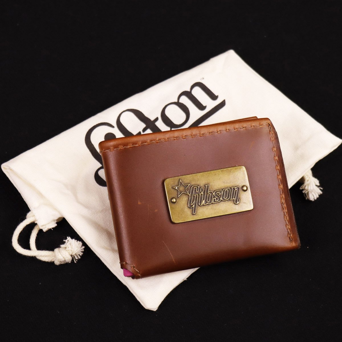 Gibson / LIFTON-WLT-BRN Lifton Leather Wallet Brown ギブソン