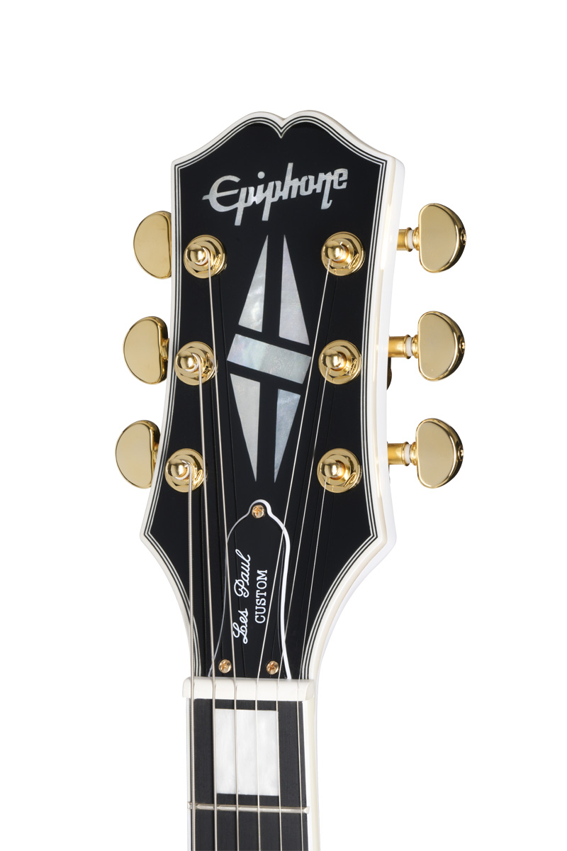 Epiphone / Inspired by Gibson Les Paul Custom Alpine White