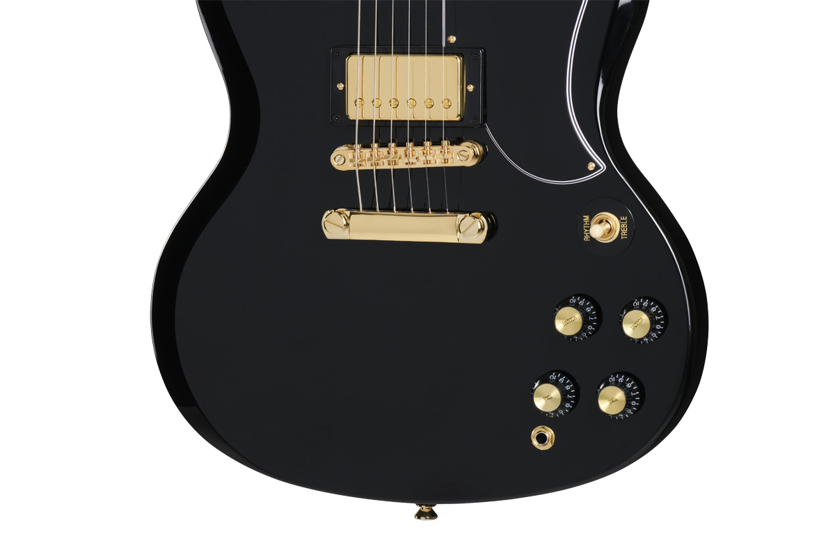 エピフォン　SG Epiphone Rock Royalty Powered by P-90s – Gibson