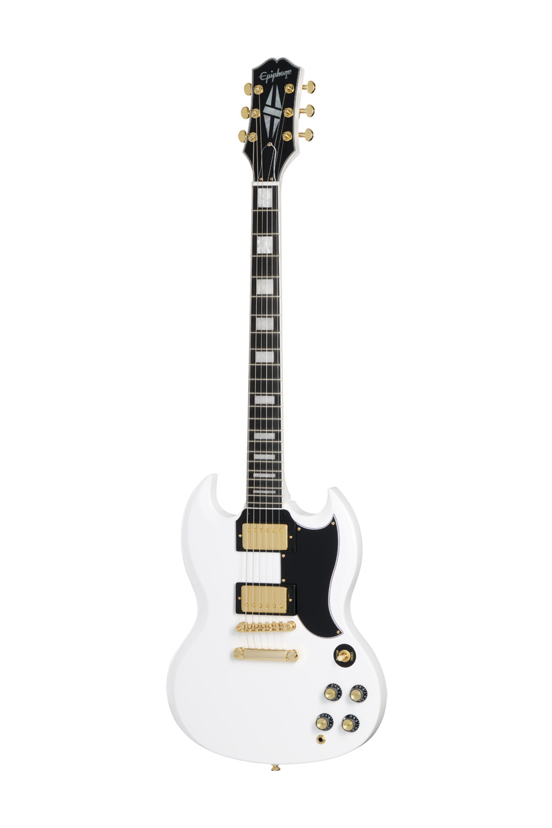 Epiphone / Inspired by Gibson SG Custom Alpine White