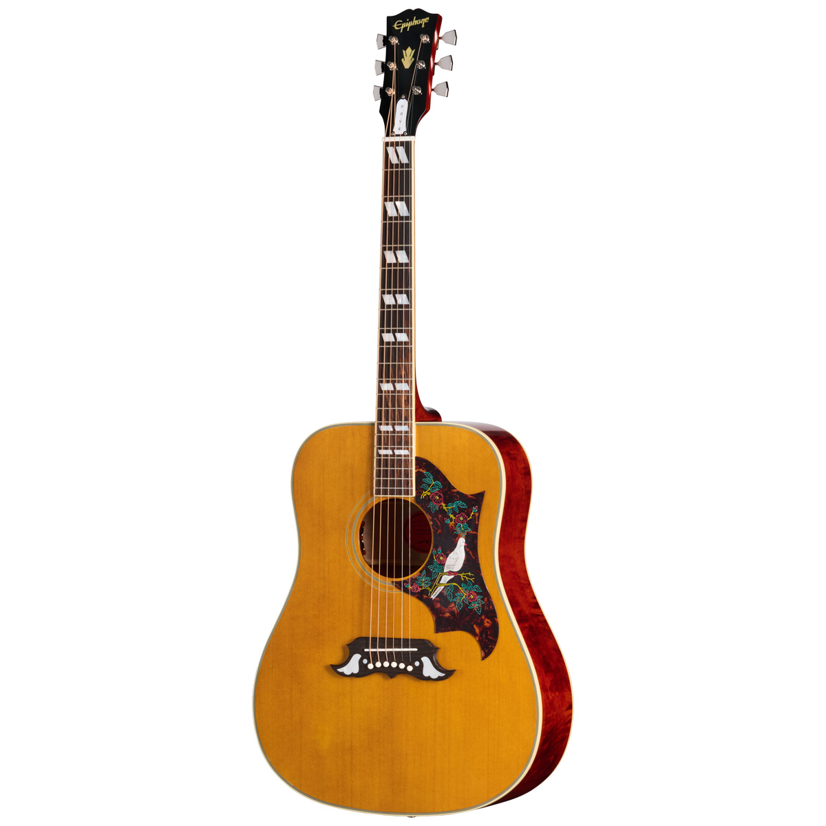 希少カラー！ Epiphone dove ハードケース付属 エピフォン ダヴ ギブソン直系エピフォンによるダヴ、「Epiphone Dove Studio