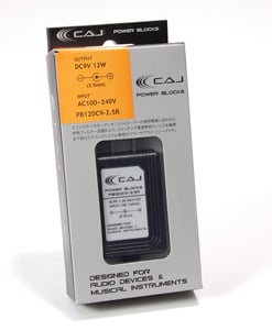Custom Audio Japan (CAJ) / Power Blocks PB12DC9-2.5R DC9V 12W 2.5mm センタープラス