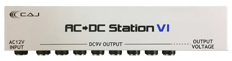 CAJ AC→DC Station VI パワーサプライ 8出力 電池と同じ電圧