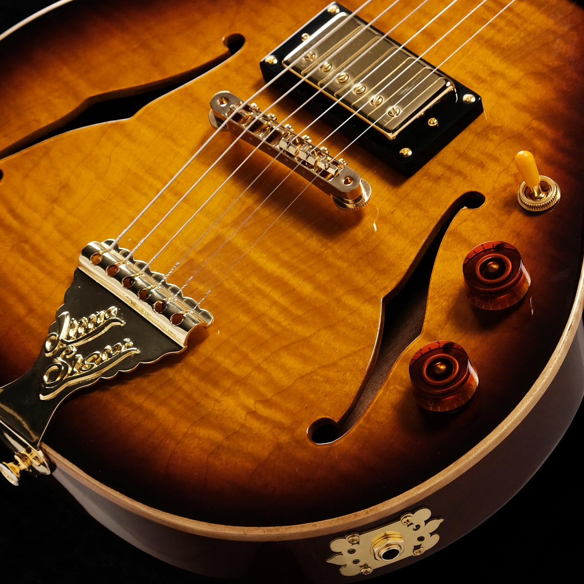 B&G Guitars / Little Sister Crossroads Cutaway Tobacco Burst