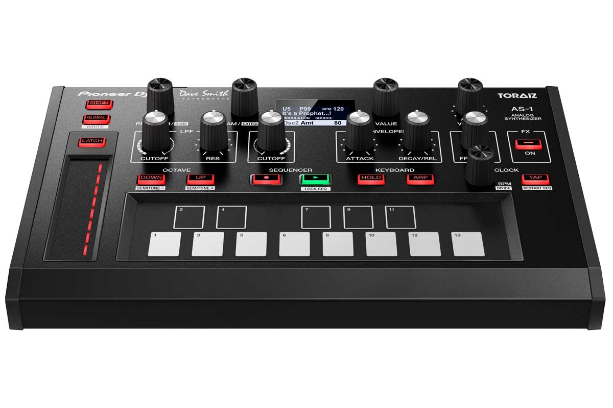 ブリヤンテス・レッド Pioneer DJ モノフォニックアナログ
