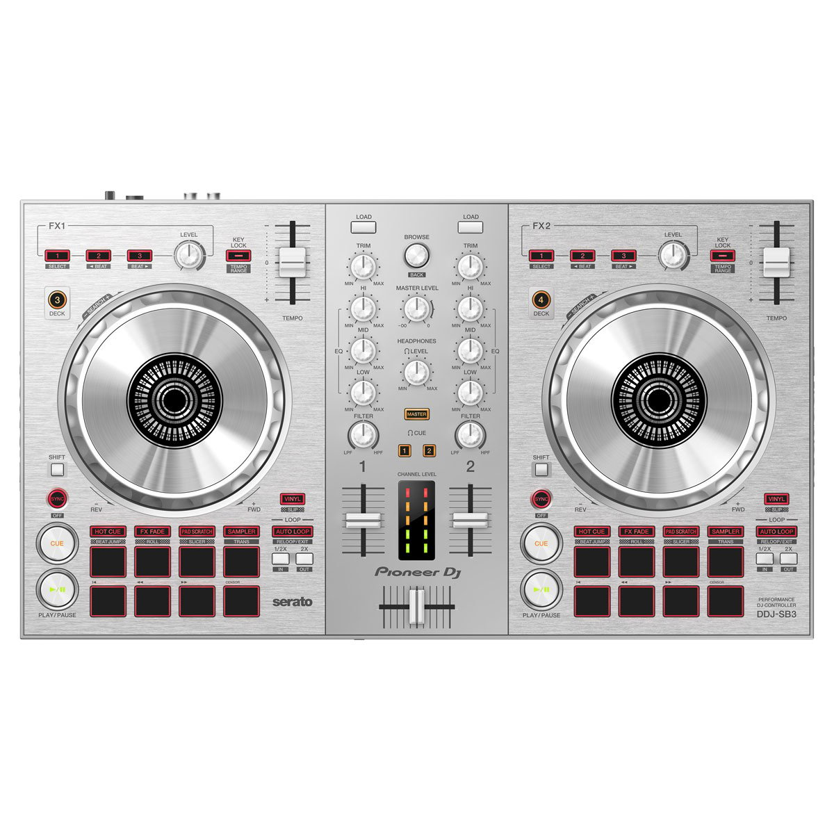 Pioneer DJ / DDJ-SB3-S DJコントローラー【限定モデル】【SCRATCH音 ...