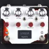 1¤Finding That Tone / AMBAR Custom Paint Olympic White over 3Tone Sunburst Oxblood Knob Dual Overdrive Сɥ饤