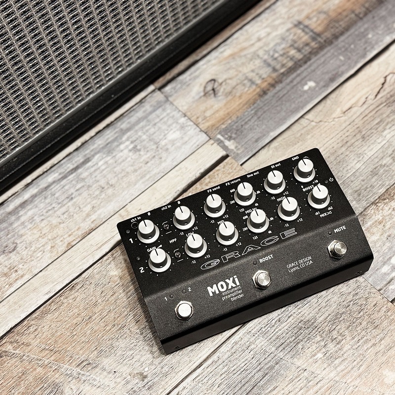 新製品】Grace Design / MOXi 2ch instrument preamp