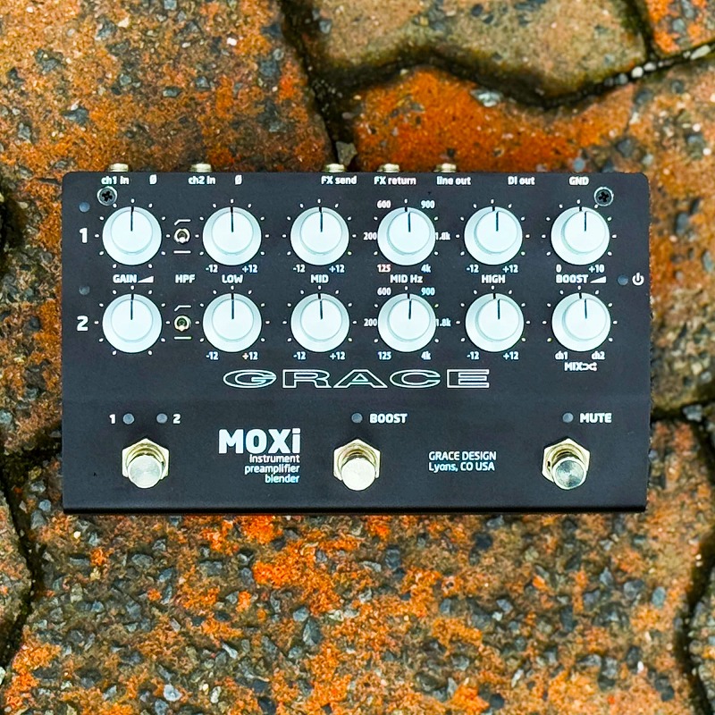 新製品】Grace Design / MOXi 2ch instrument preamp