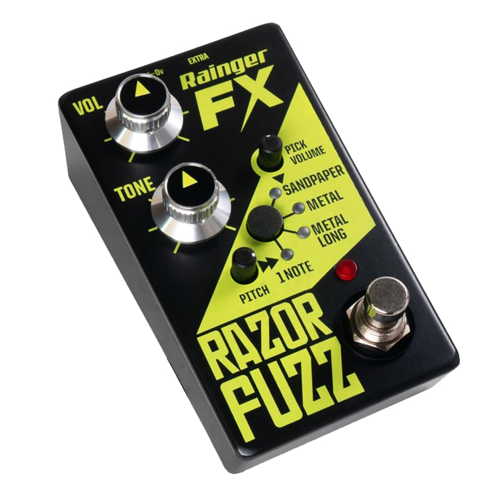 リファ 新製品】Rainger FX / Razor Fuzz Virtual Plectrum Fuzz