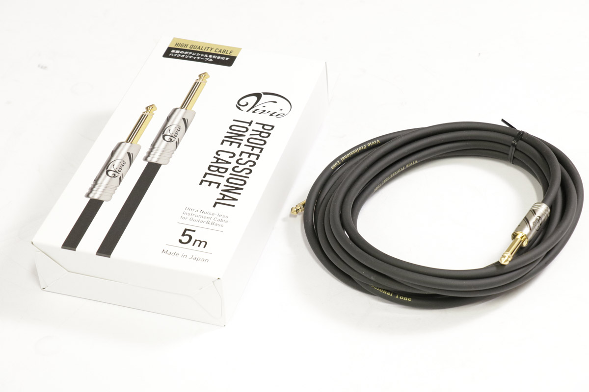 Vivie - Professional Tone Cable 5m シールド - ケーブル