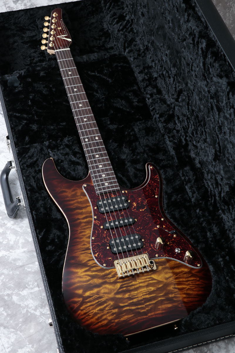 Tom Anderson Drop Top Ciassic Tiger Eye Burst トムアンダーソン S N 11 08 17a チョイキズ大特価 Sale Selected Brand イシバシ楽器