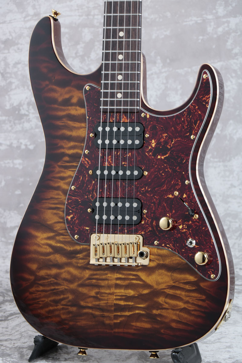 トムアンダーソン TOM ANDERSON Atom Cherry Burst Used Tom Anderson Atom Electric Guitar Cherry Sunburst | The