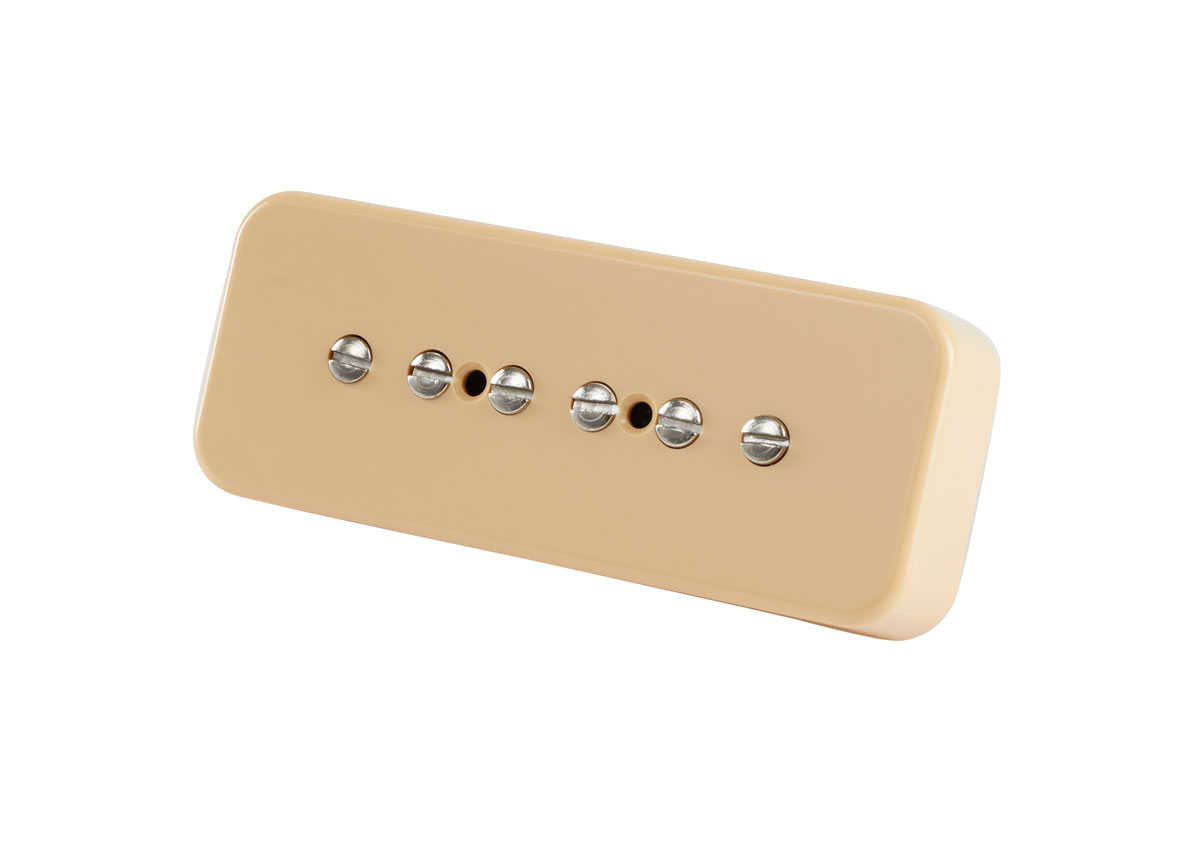 Gibson　P-90　ギブソン　イシバシ楽器　(Cream)　Pickup　Cover　Single　Soapbar　with　Coil　P90　(IMP9R-CC)　ピックアップ