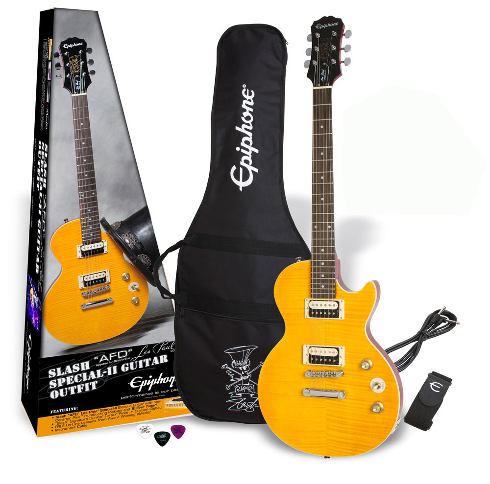 Epiphone / Slash AFD Les Paul Special-II Guitar Outfit Appetite Amber エピフォン  レスポール