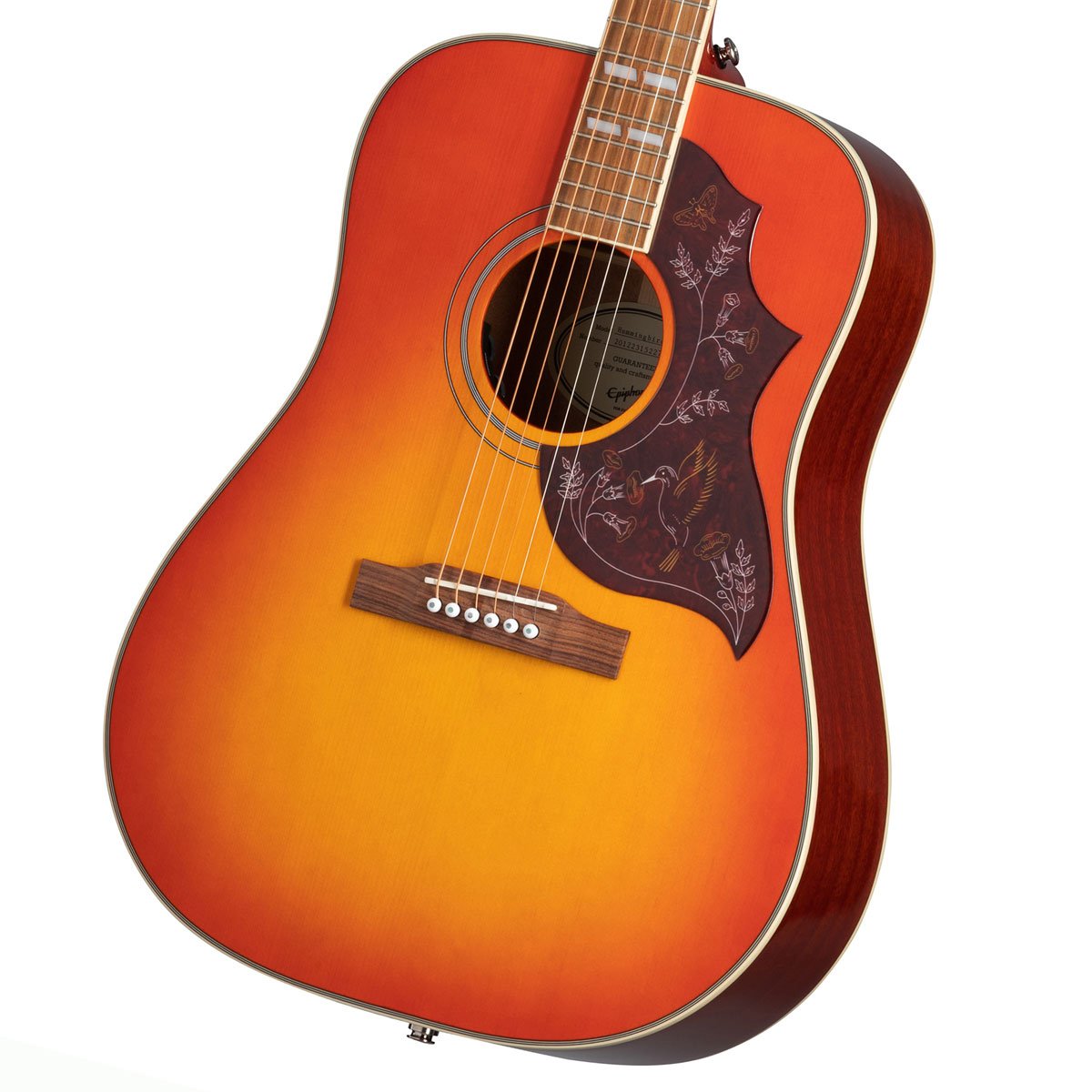 Epiphone / Hummingbird Studio Faded Cherry Sunburst (Hummingbird PRO) エピフォン  アコースティックギター エレアコ アコギ