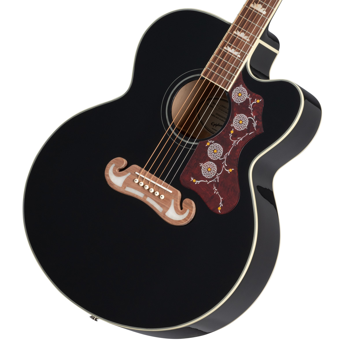 Epiphone / J-200EC Studio Black (EJ-200SCE) エピフォン アコギ エレアコ EJ200SCE EJ-200  EJ200